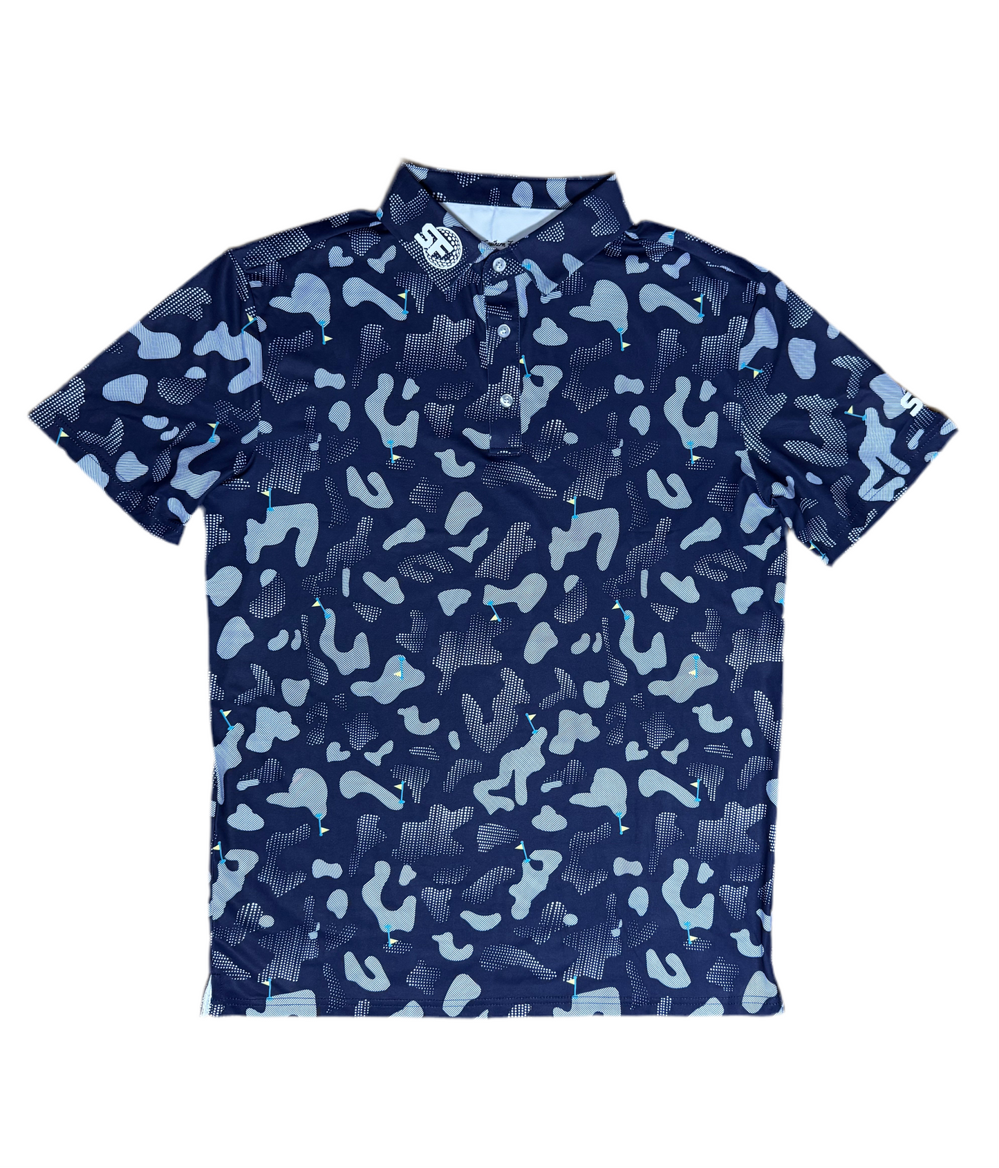 Hidden Pins- Performance Polo