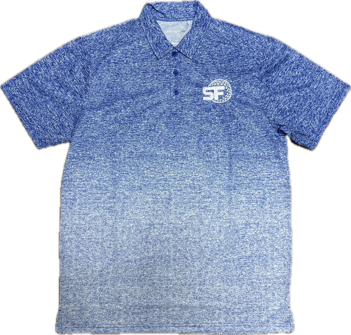 On the Course Polo- Blue/White