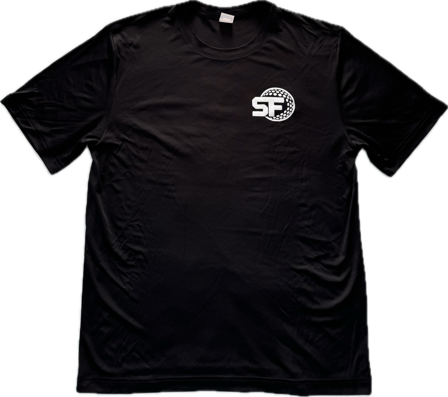 Off The Course Tee- Black/White