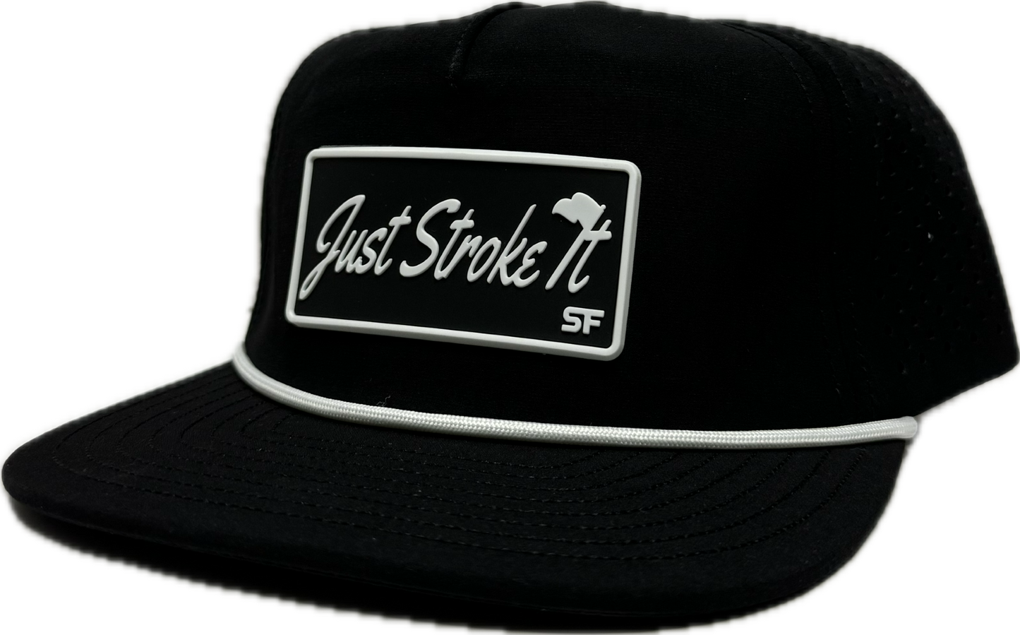 “Just Stroke It” On the course snapback